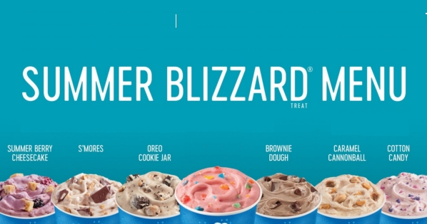 Stop In And Check Out The Summer Blizzard Menu At 22nd Avenue DQ ...